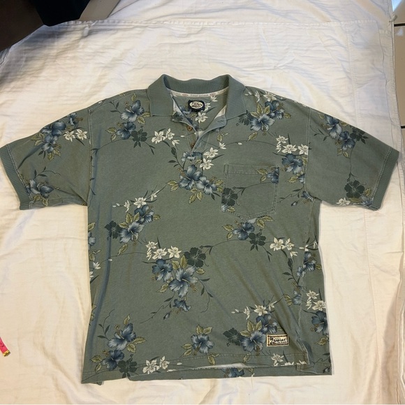 Tommy Bahama Other - VintageTommy Bahama‎ 100% Cotton Polo Shirt w/Pocket Size L